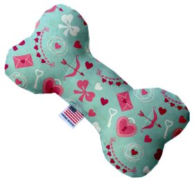 Cupid's Love 8 inch Stuffing Free Bone Dog Toy (size: 8 Inch)