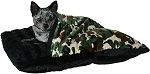Army Camouflage Pet Pockets Bedding for Pets that Burrow (size: )